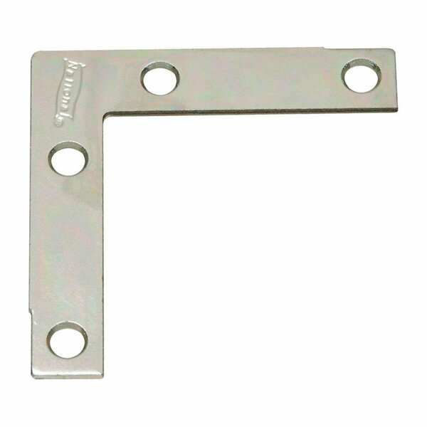 Homecare Products 2.5 x 0.5 in. Corner Steel Brace, Zinc Plated HO881929